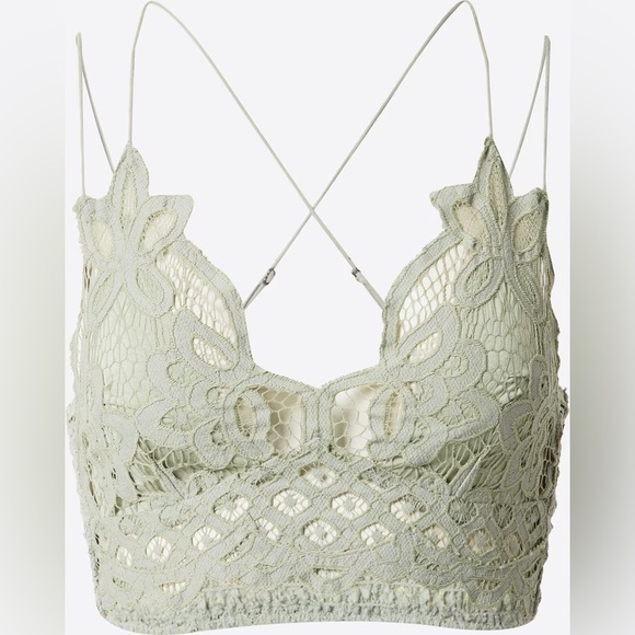 NWOT - Free People Adella Bralette in Slate - Size XS - Picture 4 of 4